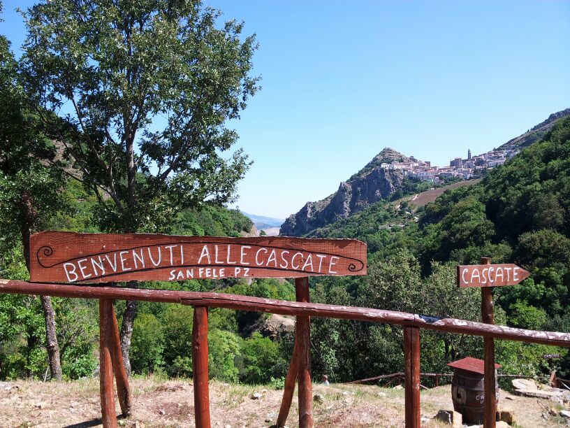 Le cascate di San Fele