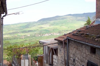 Panorama sulla valle di Vitalba