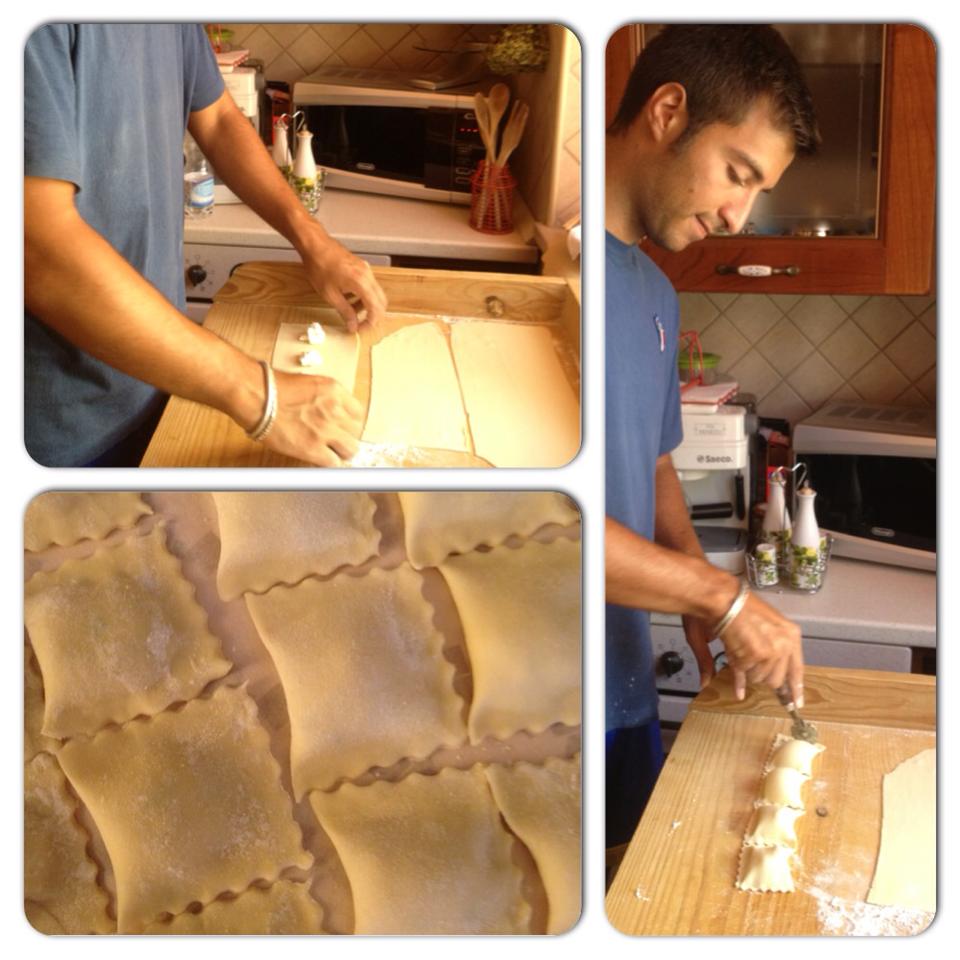 ravioli di ricotta dolce