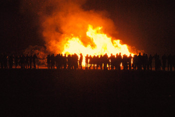 Falò festa S.Giuseppe a San Marzano