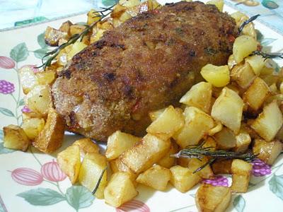 polpettone con patate