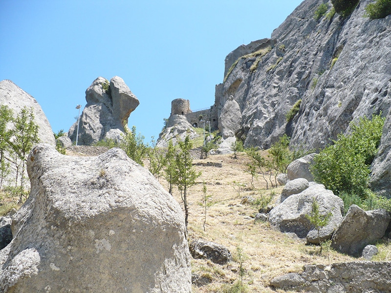 il Castelllo di Pietrapertosa in Basilicata