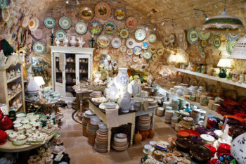 Negozio di ceramiche Ostuni