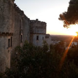 Castello di Carovigno al tramonto