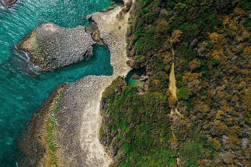 grotta crollata in salento