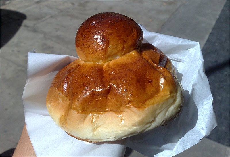 Brioche siciliane con il tuppo