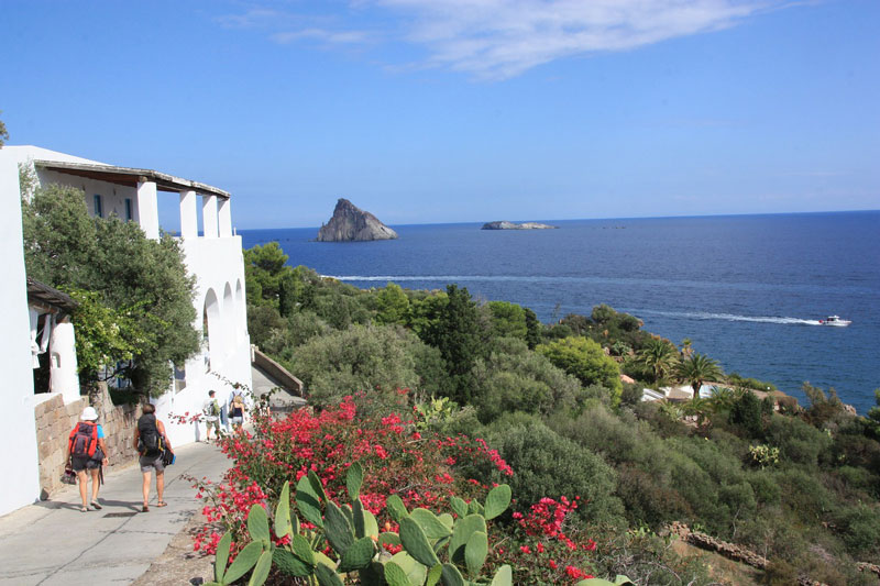 Panarea vista sul mare