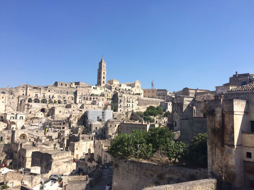 raggiungere Matera