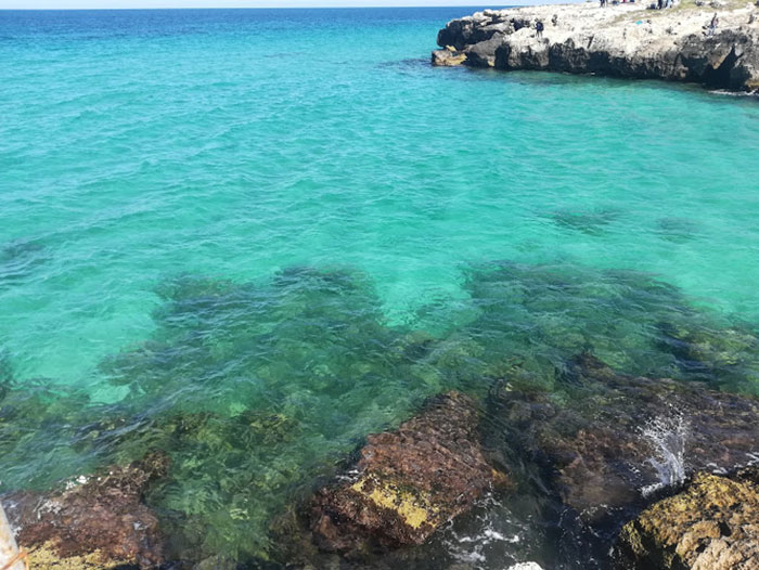 mare azzurrissimo Monopoli