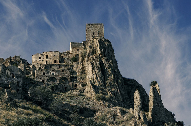 Craco borgo fantasma della Basilicata