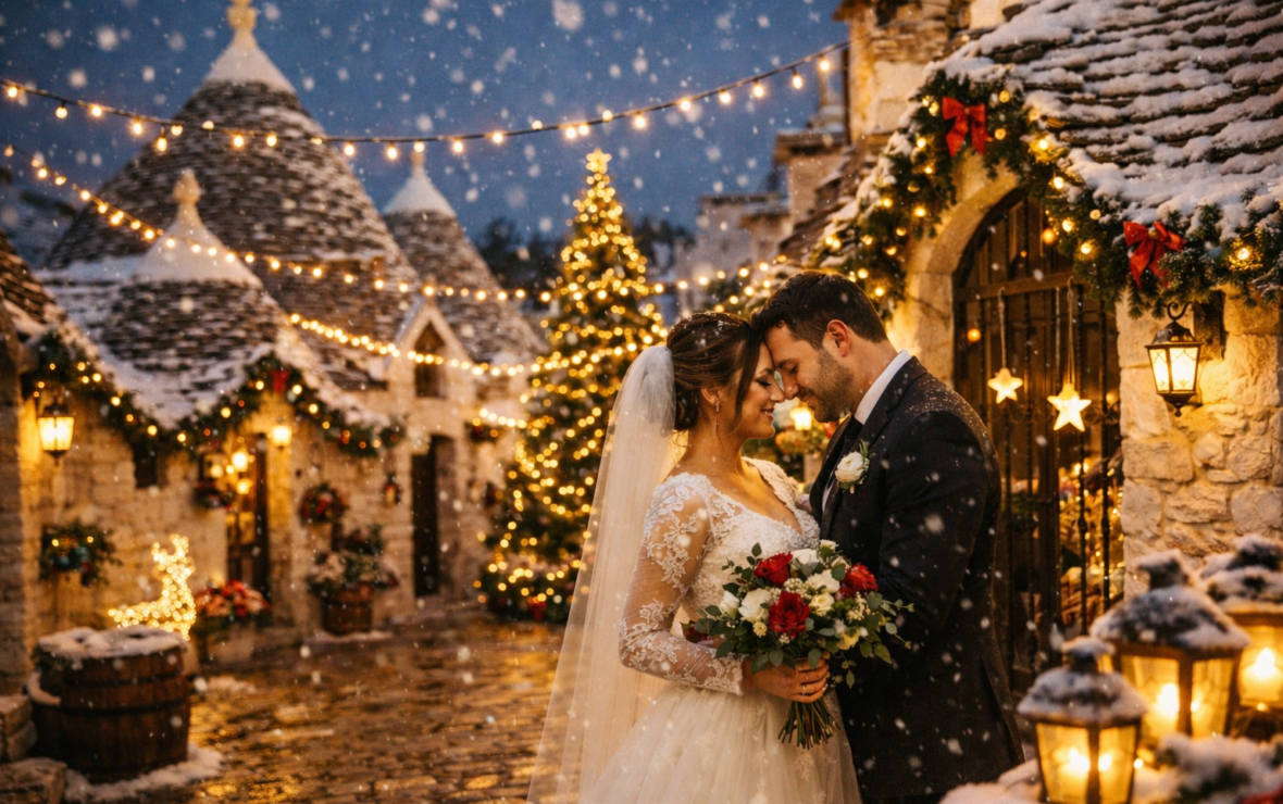 matrimonio natalizio in Puglia